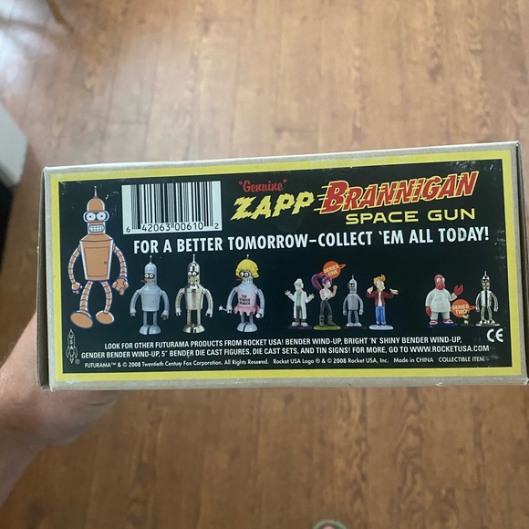 Zapp Branigan zap gun toy. Brand new!! - Picture 4 of 4